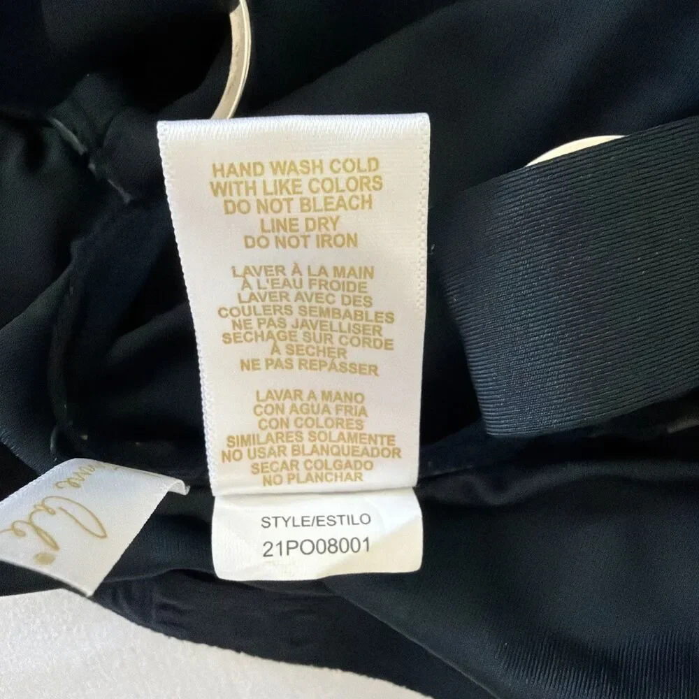 Anne Cole Women’s Sz 16 W Ruched One Piece Swimsuit Black Shaping Tummy Control